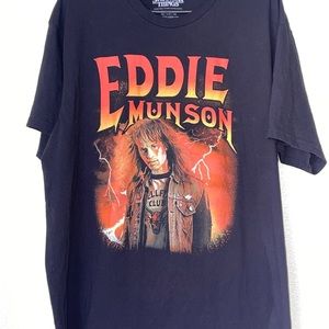 Netflix Stranger things Eddie Munson graphic t-shirt